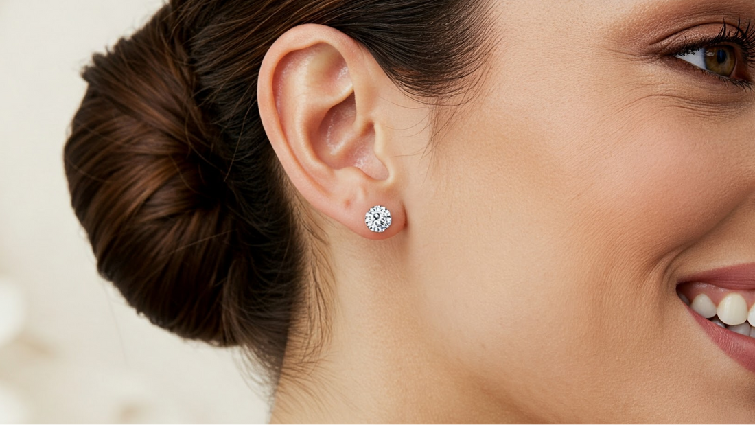 Shine Brighter, Sparkle Smarter: A Guide to Lab-Grown Diamond Stud Earrings